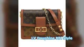 লুই Vuitton Dauphine MM ব্যাগ পর্যালোচনা