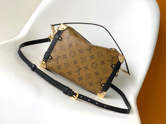 প্রলিপ্ত ক্যানভাস ক্রুজ Presbyopia Louis Vuitton M46358 LV সাইড ট্রাঙ্ক মনোগ্রাম শোল্ডার ব্যাগ