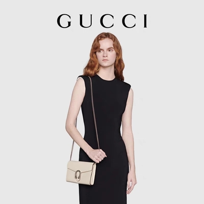 60cm লেডিস GUCCI Dionysus মিনি লেদার চেইন ব্যাগ স্ন্যাপ বন্ধ