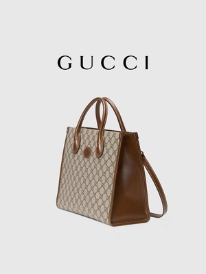 ছোট GUCCI ডিজাইনার সুপ্রিম টোট ব্যাগ GG Mens ডিজাইনার Tote ODM