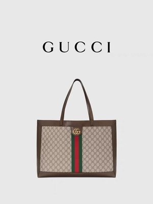 লেদার GUCCI ওফিডিয়া লেডিস ব্র্যান্ডেড শোল্ডার ব্যাগ শপিং টোট