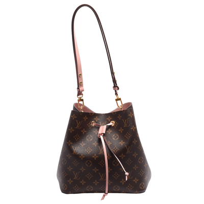 চামড়া ট্রিম লুই Vuitton NéOnoé Mm কালো মনোগ্রাম ব্যাগ