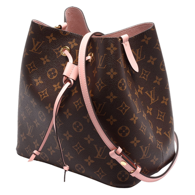 চামড়া ট্রিম লুই Vuitton NéOnoé Mm কালো মনোগ্রাম ব্যাগ