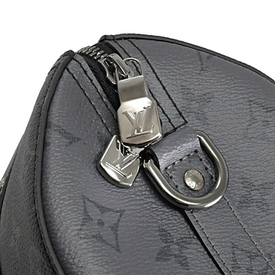 ক্লাসিক মনোগ্রাম Eclipse LV CITY KEEPALL ব্যাগ জ্যাকার্ড ক্যানভাস ক্রসবডি বোস্টন ব্যাগ