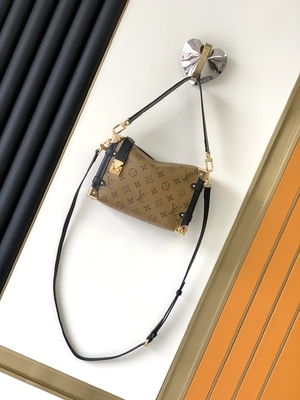 প্রলিপ্ত ক্যানভাস ক্রুজ Presbyopia Louis Vuitton M46358 LV সাইড ট্রাঙ্ক মনোগ্রাম শোল্ডার ব্যাগ