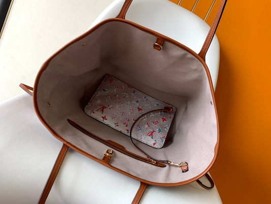 ফুলের প্যাটার্ন সিলভার লুই Vuitton বড় কখনও সম্পূর্ণ M21352