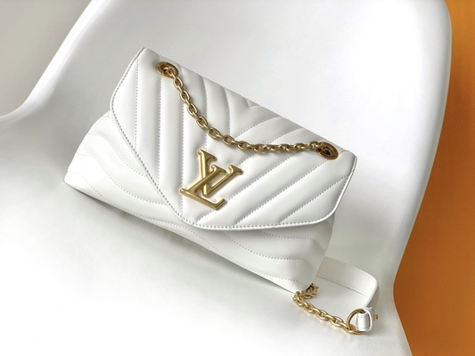 LV Preloved ব্র্যান্ডেড ব্যাগ M58549 নতুন ওয়েভ চেইন ব্যাগ
