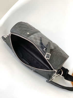 ব্র্যান্ডেড পুরুষদের LV Keepall BandoulièRe 25 চেকারবোর্ড মেসেঞ্জার ব্যাগ