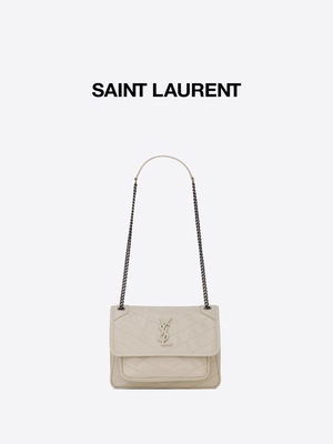 লেদার হ্যান্ডেল YSL WOC ব্র্যান্ডেড মেসেঞ্জার ব্যাগ DND1N 1000 NIKI