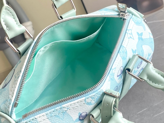 বিজনেস এলভি ডিজাইনার মনোগ্রাম ব্যাগ Keepall BandoulièRe 50 নীল ভ্রমণ ব্যাগ